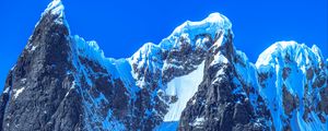Preview wallpaper mountain, top, snowy, antarctica