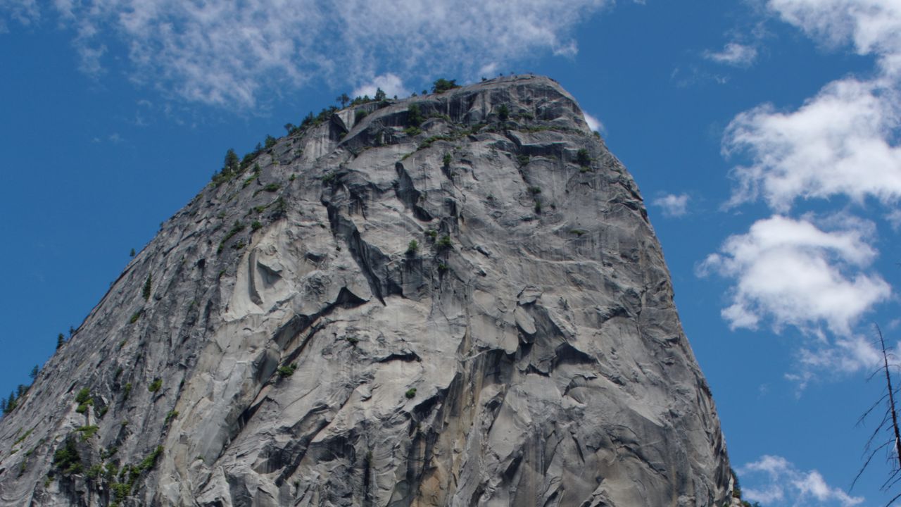 Wallpaper mountain, trees, nature
