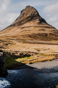 Preview wallpaper mountain, valley, landscape, iceland, nature