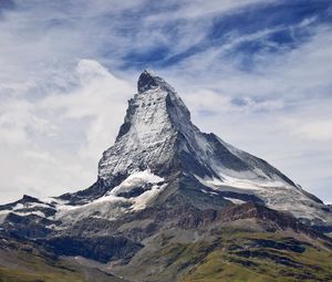 Preview wallpaper mountain, valley, landscape, greenery, nature