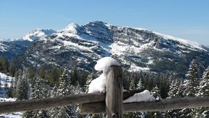 Preview wallpaper mountains, alps, snow, winter