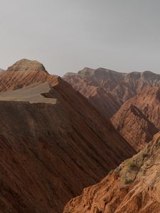 Preview wallpaper mountains, brown, landscape, nature