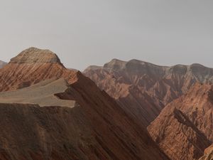 Preview wallpaper mountains, brown, landscape, nature