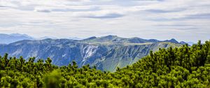 Preview wallpaper mountains, bushes, landscape