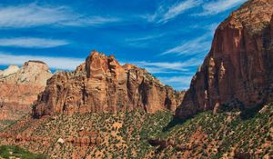 Preview wallpaper mountains, canyon, landscape, nature, view