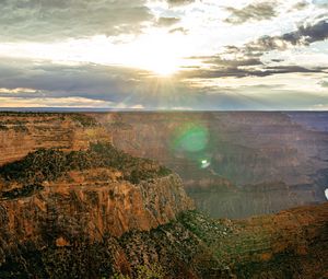 Preview wallpaper mountains, canyon, landscape, relief, nature