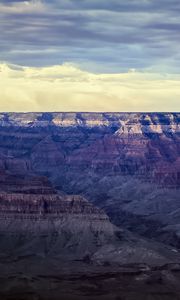 Preview wallpaper mountains, canyon, relief, landscape, nature, sky