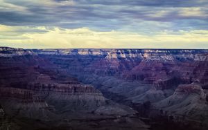 Preview wallpaper mountains, canyon, relief, landscape, nature, sky