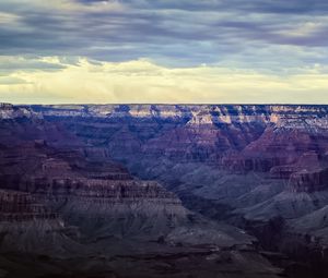 Preview wallpaper mountains, canyon, relief, landscape, nature, sky