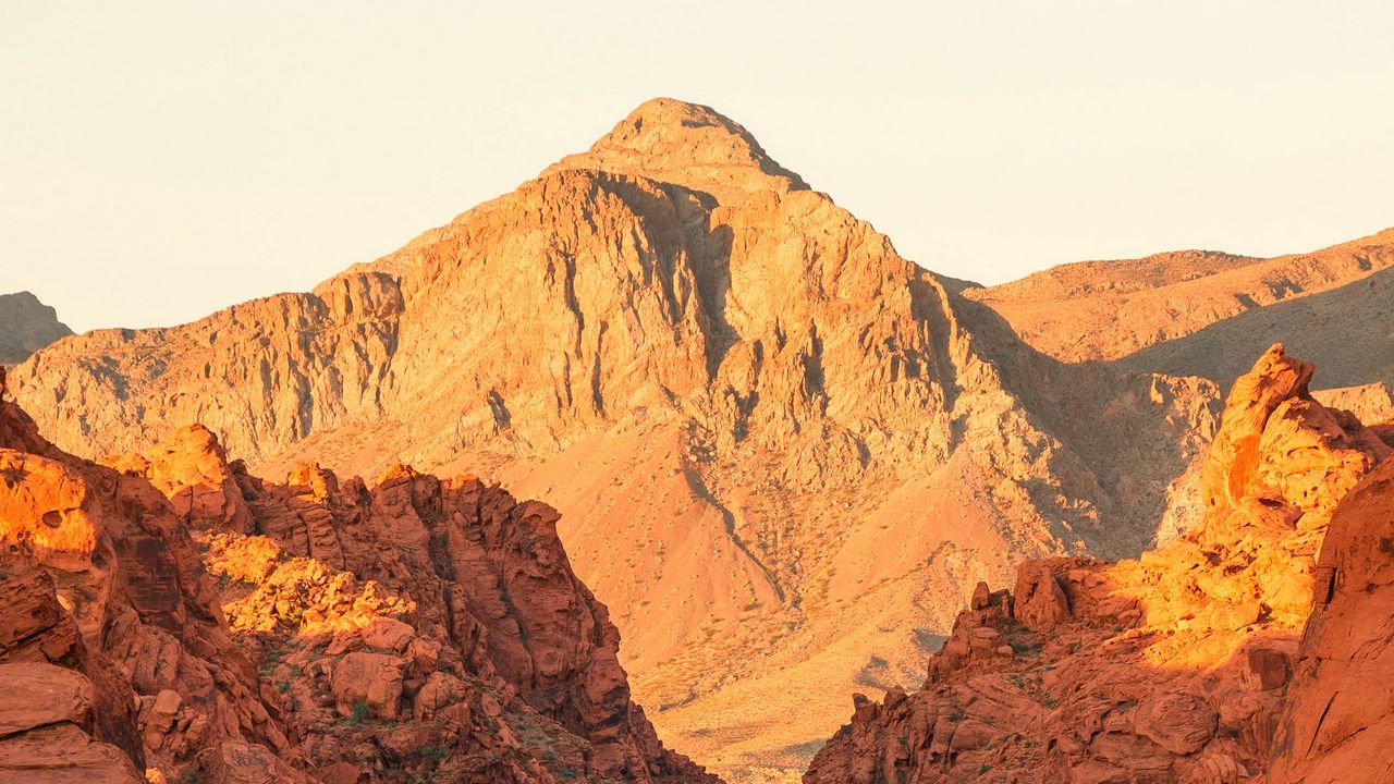 Wallpaper mountains, canyon, rocks, road, winding