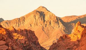 Preview wallpaper mountains, canyon, rocks, road, winding