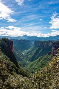 Preview wallpaper mountains, canyon, valley, landscape, nature