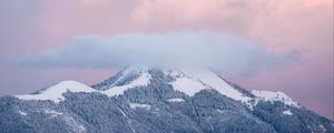 Preview wallpaper mountains, clouds, la croisette, la muraz, france