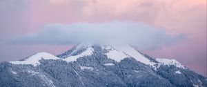 Preview wallpaper mountains, clouds, la croisette, la muraz, france