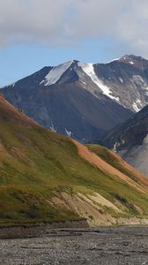 Preview wallpaper mountains, clouds, landscape, nature