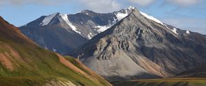 Preview wallpaper mountains, clouds, landscape, nature