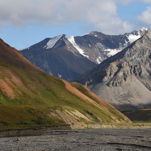 Preview wallpaper mountains, clouds, landscape, nature