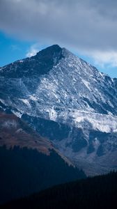 Preview wallpaper mountains, clouds, landscape