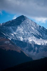Preview wallpaper mountains, clouds, landscape