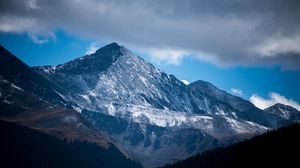 Preview wallpaper mountains, clouds, landscape