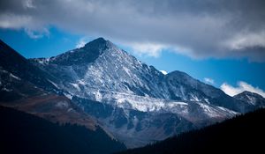 Preview wallpaper mountains, clouds, landscape