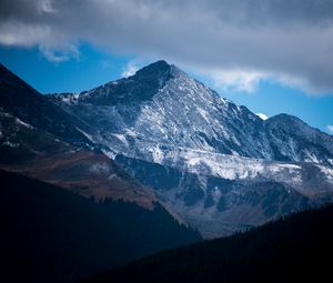 Preview wallpaper mountains, clouds, landscape