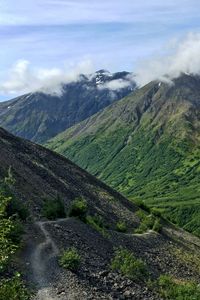 Preview wallpaper mountains, clouds, nature, landscape