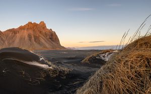 Preview wallpaper mountains, coast, landscape, nature