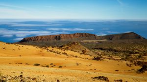 Preview wallpaper mountains, desert, stones, relief, landscape