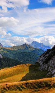 Preview wallpaper mountains, dolomites, italy, south tyrol