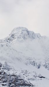 Preview wallpaper mountains, fog, peaks