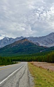 Preview wallpaper mountains, freeway, highway