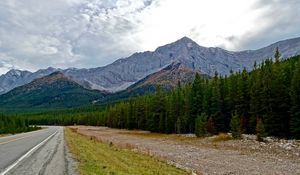 Preview wallpaper mountains, freeway, highway