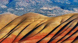 Preview wallpaper mountains, hills, aerial view, relief, landscape