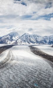 Preview wallpaper mountains, ice, snow
