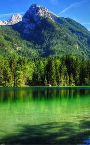 Preview wallpaper mountains, lake, pacification, summer