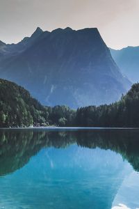 Preview wallpaper mountains, lake, reflection