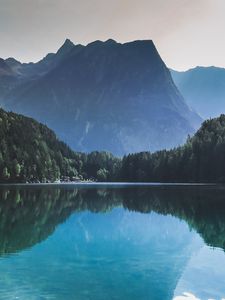 Preview wallpaper mountains, lake, reflection