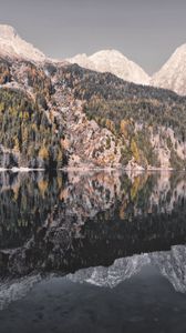 Preview wallpaper mountains, lake, reflection