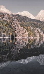 Preview wallpaper mountains, lake, reflection
