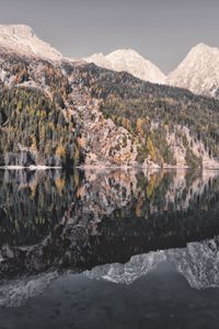 Preview wallpaper mountains, lake, reflection