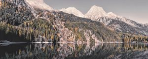 Preview wallpaper mountains, lake, reflection