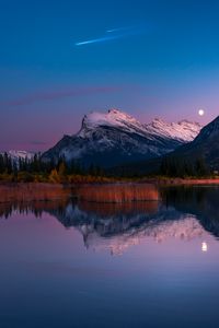 Preview wallpaper mountains, lake, reflection