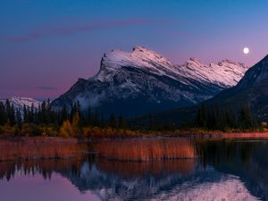 Preview wallpaper mountains, lake, reflection