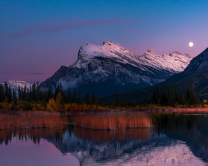 Preview wallpaper mountains, lake, reflection