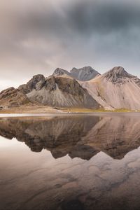 Preview wallpaper mountains, lake, reflection, landscape
