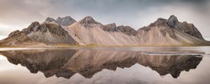 Preview wallpaper mountains, lake, reflection, landscape