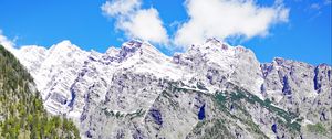 Preview wallpaper mountains, lake, reflection, landscape, nature