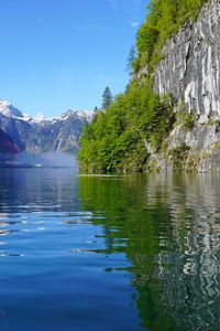 Preview wallpaper mountains, lake, reflection, nature, landscape