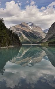 Preview wallpaper mountains, lake, reflection, nature